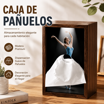 Bailarina Caja De Pañuelos